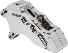 Load image into Gallery viewer, 6 Pist Diff Front Caliper L/H Chrome 00 Up W/ 13" Rotor