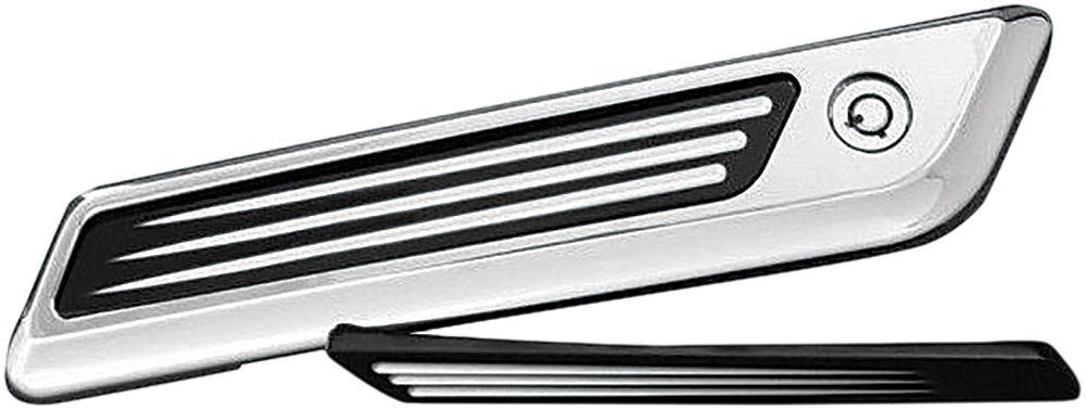 Speed Ball Saddlebag Latch Inserts Black
