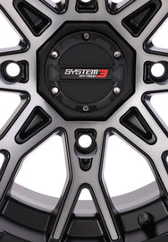 St6 Wheel 14x7 4+3 (+10mm) 4/137 Matte Dark Tint