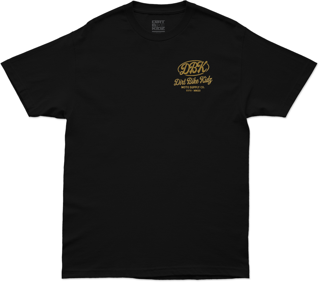 Gold Nugget Tee Black Sm