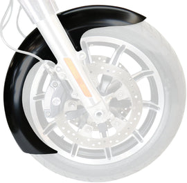 BAGGERNATION Dei Fender OEM 16-19 inch black motorcycle body part for Harley-Davidson FLH models from 2014 and up.