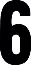 Load image into Gallery viewer, #6 7" Black Extreme Digits 3/Pk