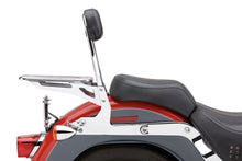 Load image into Gallery viewer, Detachable Backrest Round Chrome Softail 00 06