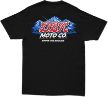 Load image into Gallery viewer, Rippin The Rockies Tee Black Lg