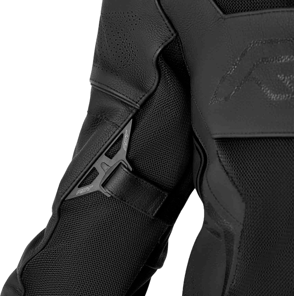 S1 D3o Mesh Leather Jacket Black 3x