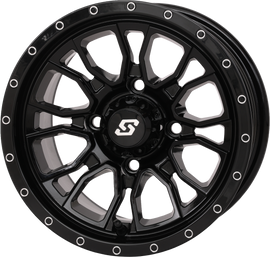 Fusion Wheel 12x7 5+2 4/110 Gloss Black