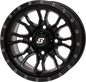 Fusion Wheel 12x7 5+2 4/110 Gloss Black