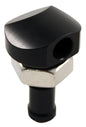 Billet Thru Hull Water Fitting Black 3/8