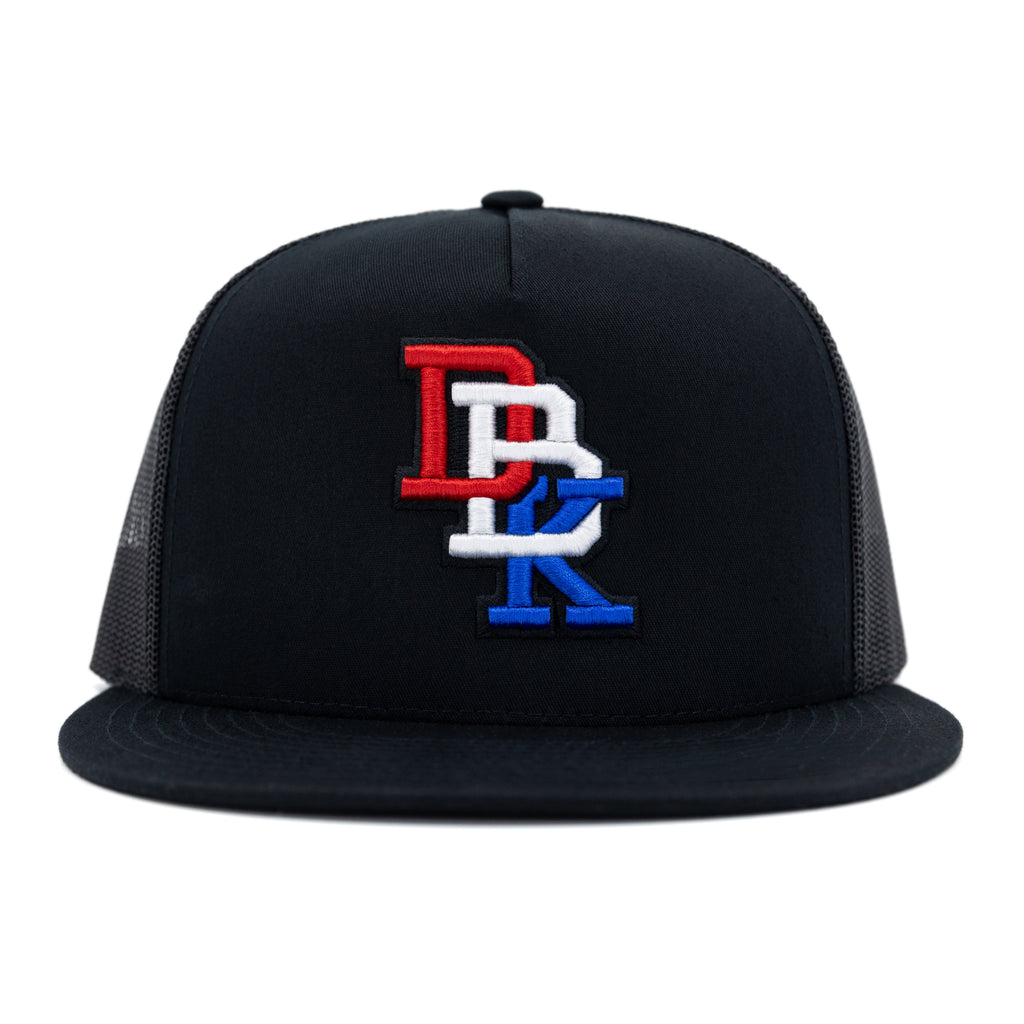 Dropout Usa 2fifty Black Trucker Hat