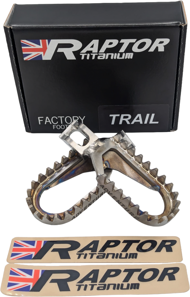 Titanium Foot Pegs Adv Pr Tri