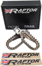 Load image into Gallery viewer, Titanium Foot Pegs Adv Pr Tri