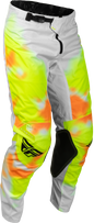 Kinetic Blur Pants White/Hi Vis/Orange Sz 42