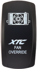 Load image into Gallery viewer, Dash Switch Rocker Face Xtc Fan Override