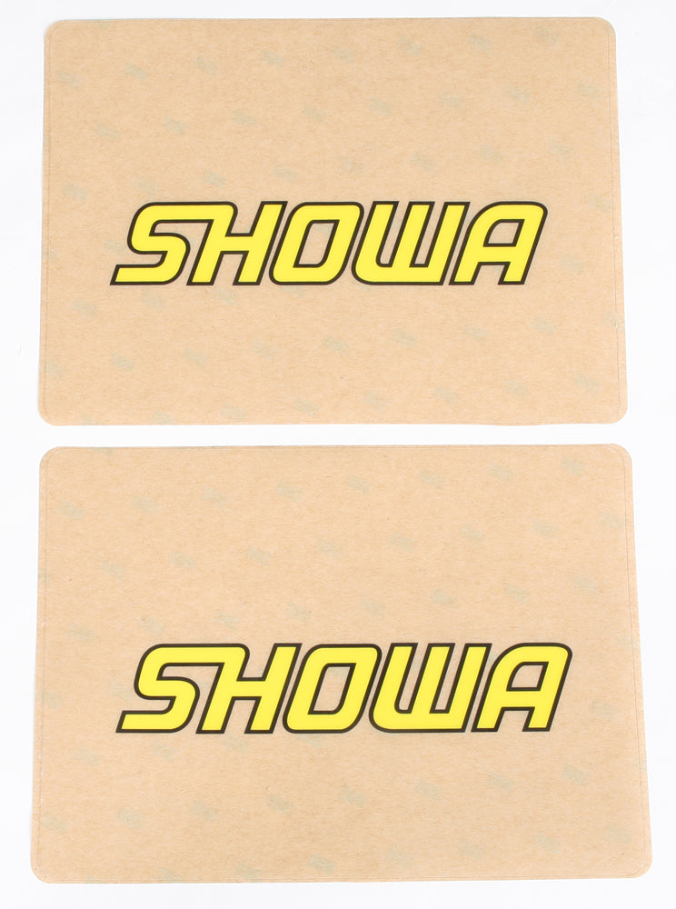 Upper Fork Decal Showa Yellow