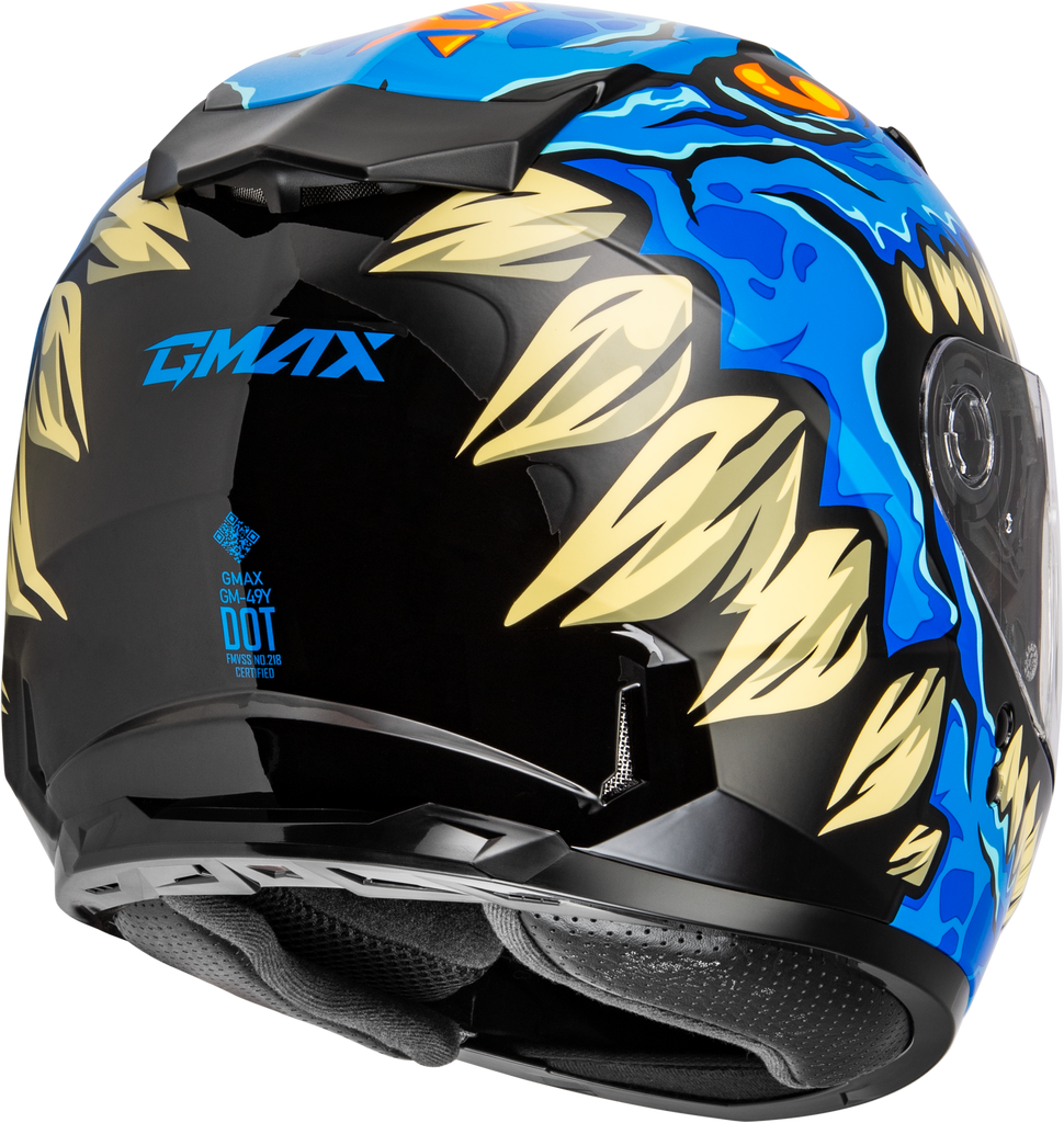 Youth Gm 49y Drax Snow Helmet Blue Yl