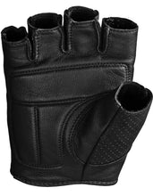 Load image into Gallery viewer, Half Jab Perforated Gloves Black Sm