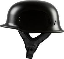 Load image into Gallery viewer, 9mm German Beanie Helmet Gloss Black Md