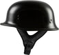 9mm German Beanie Helmet Gloss Black Xs