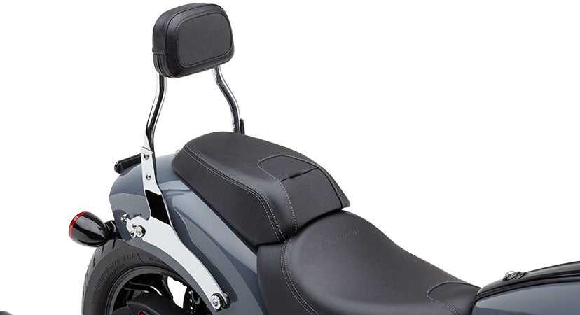Detach Backrest Mini Chrome Chief 22 25