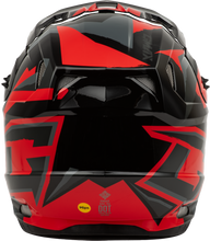 Load image into Gallery viewer, Mx 96s Splinter Helmet Black/Red 2x