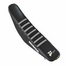 Load image into Gallery viewer, Seat Cover Black W/Grey Ribs Hon
