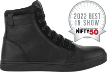 Load image into Gallery viewer, Axle Leather Waterproof Shoes Black/Black Sz 09