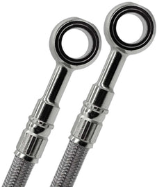 GALFER stainless steel brake cable kit for front and rear brakes, featuring durable, high-quality cables for bicycle braking systems.