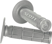 Load image into Gallery viewer, Radial Half Waffle Grips Grey 7/8"