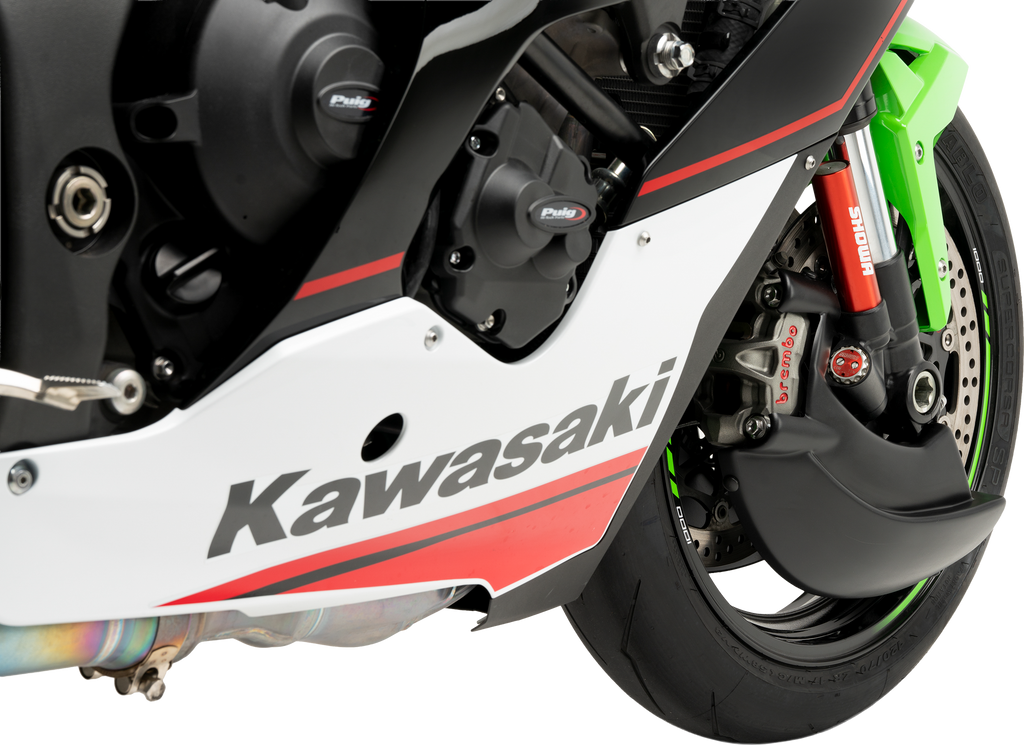 Brake Cooler Matte Black Kaw