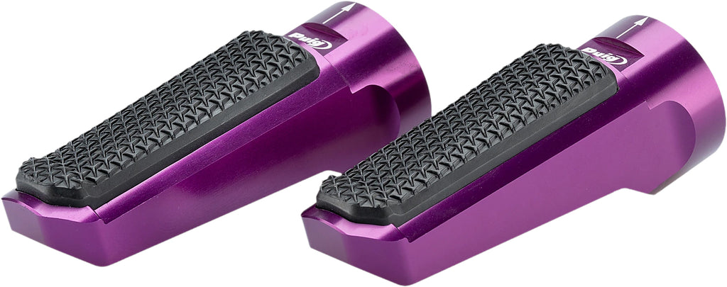 Footpegs Sport Purple Pair