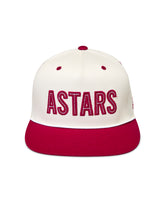 Load image into Gallery viewer, Stadium Snapback Hat Off White/Red