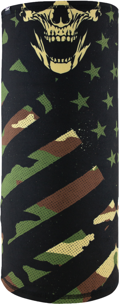 Sportflex Motley Tube Patriotic Woodland Camo
