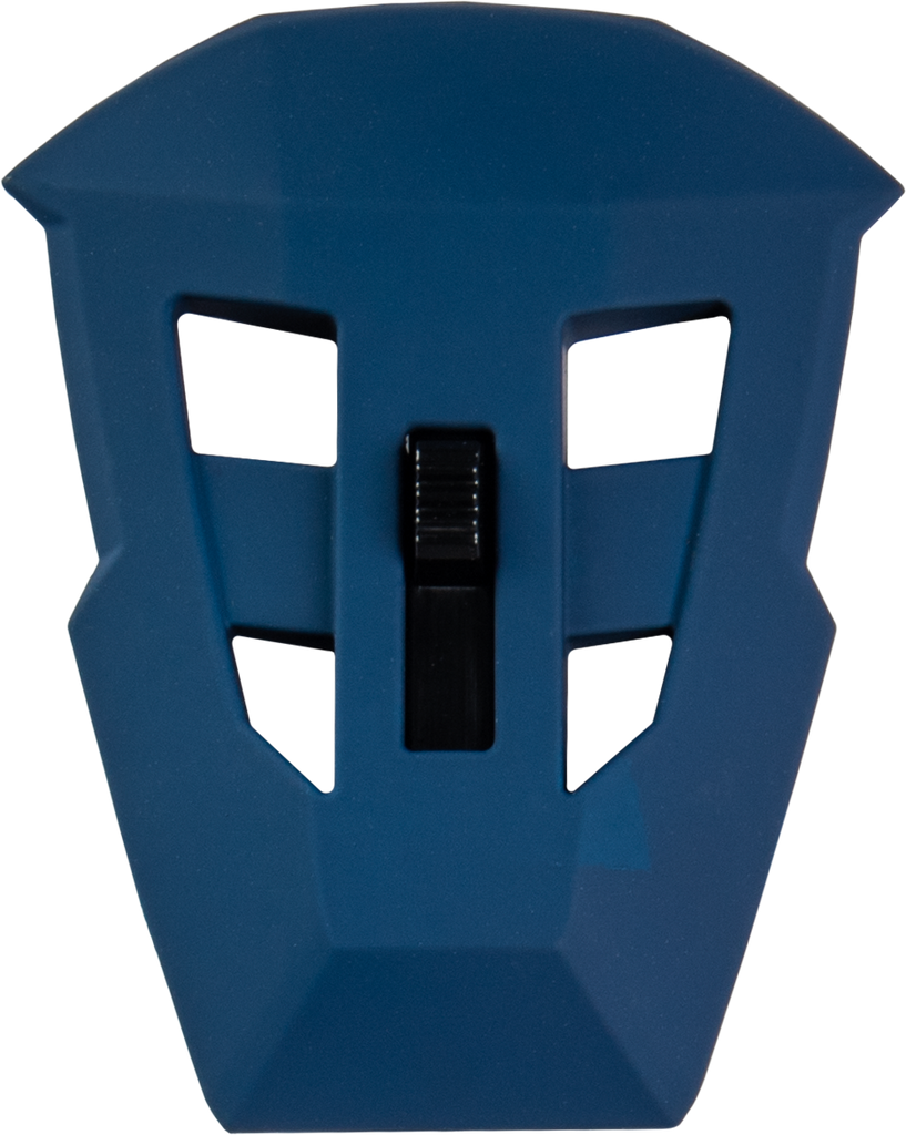Md 74 Mouth Vent W/Screws Matte Blue/Green