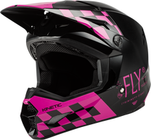 Load image into Gallery viewer, Yth Kinetic Lite Rival Helmet Gloss Black/Pink Yl