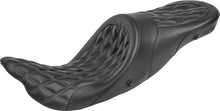 Load image into Gallery viewer, DANNY GRAY LONGHAUL2 UP XL AIR DIAMOND STITCH SEAT 08-23 HARLEY BAGGERS - The Speed Shop Canada