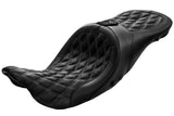 DANNY GRAY LONGHAUL 2 UP XL AIR DIAMOND STITCH SEAT 08-23 HARLEY BAGGERS