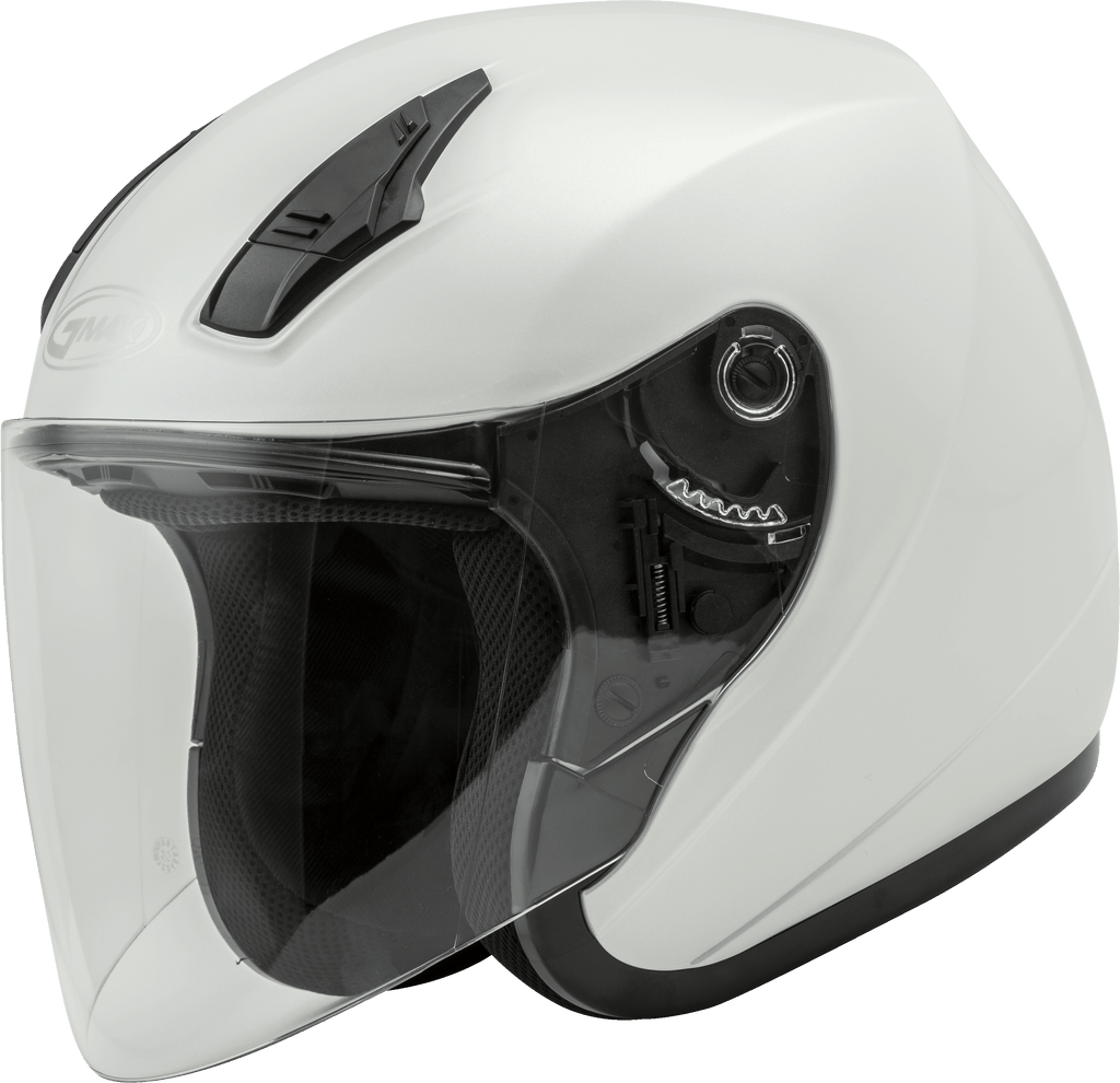 Of 17 Open Face Helmet Pearl White Xl