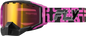 Zone Snow Hi Vis/Pink/Black W/Rose Gold Mirror/Amber Lens