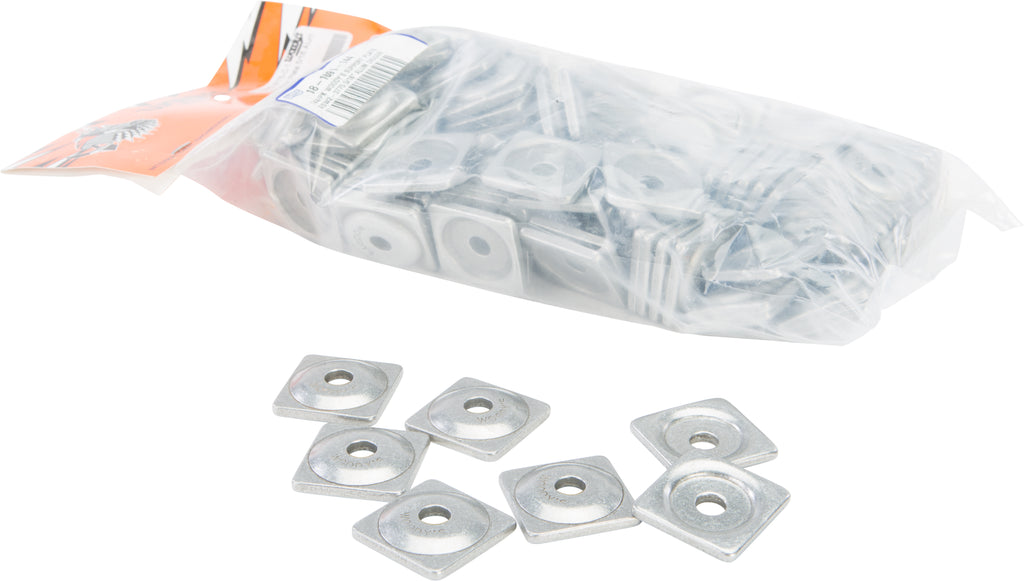 Digger Support Plates Square Alum. 5/16" 144/Pk