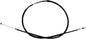 Black Vinyl Clutch Cable