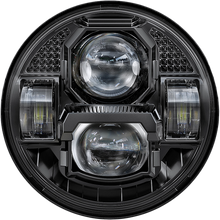 Load image into Gallery viewer, 5 3/4" Led Headlight Rugged Ultra View Black