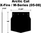 Snowflap  Arctic Cat M Series/X Fire 05 08