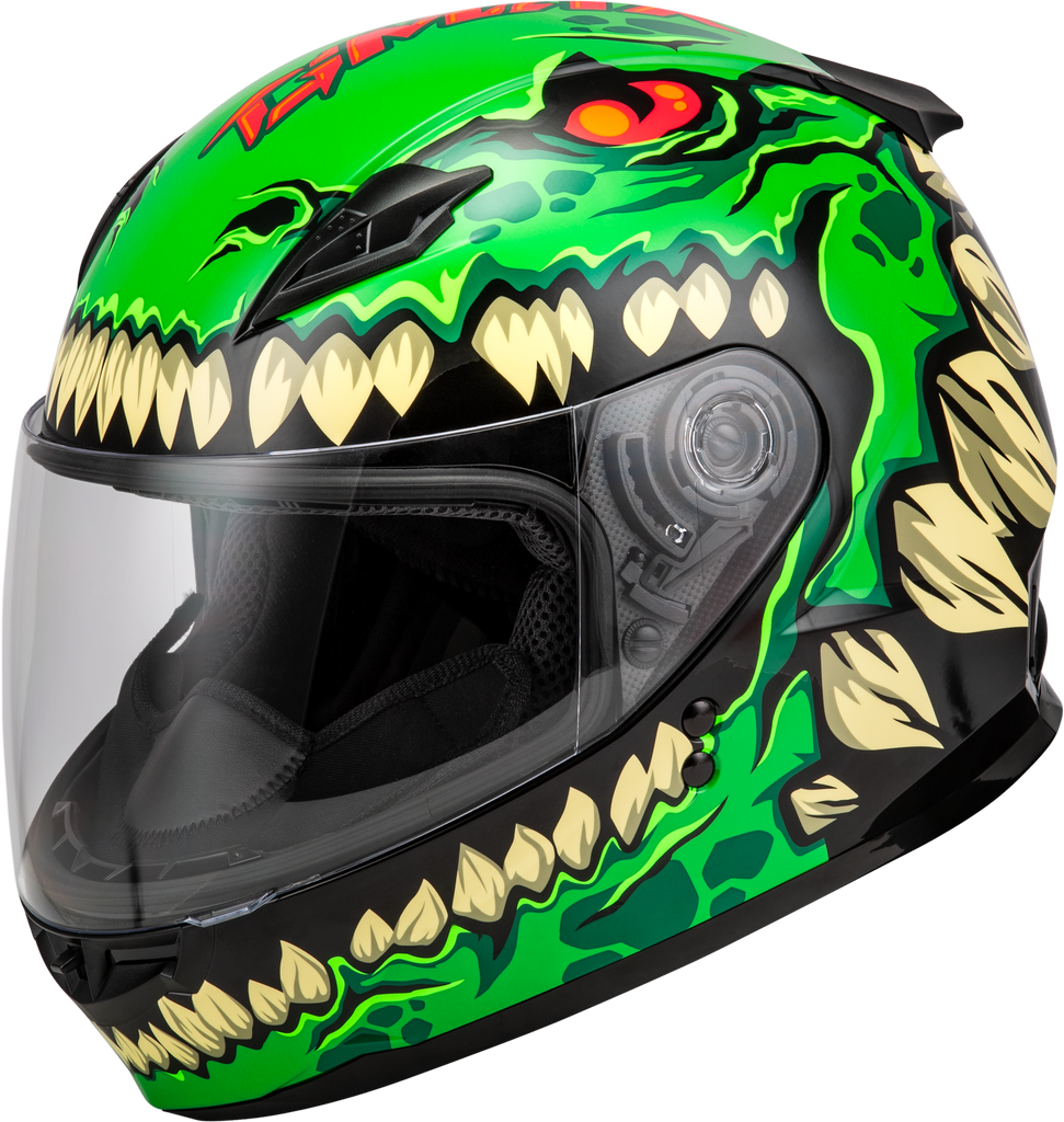 Youth Gm 49y Drax Helmet Green Yl
