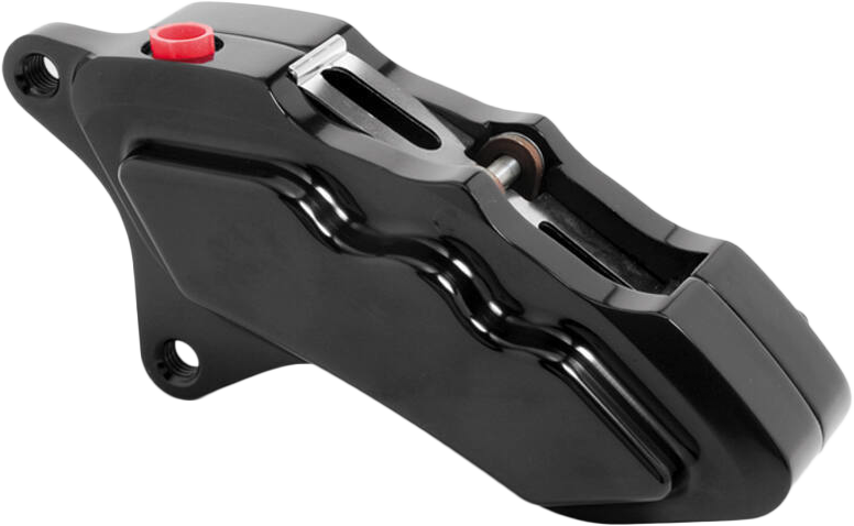 6 Pist Diff Front Caliper L/H Black 00 Up W/ 11.5" Rotor
