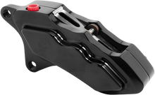 Load image into Gallery viewer, 6 Pist Diff Front Caliper L/H Black 00 Up W/ 11.5" Rotor
