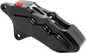 6 Pist Diff Front Caliper L/H Black 00 Up W/ 11.5