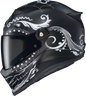 Covert Fx Full Face Helmet El Malo White/Matte Black Md