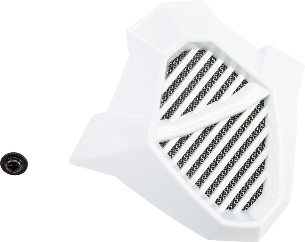 Mouth Vent White W/Screw Mx 46/46y
