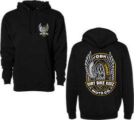 Black DBK Guardian hoodie in 2XL size, featuring a comfortable fit and a stylish design with the Guardian logo.