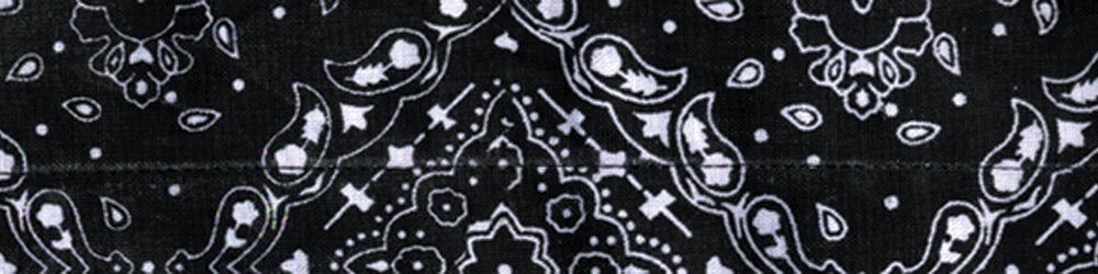 Cooldanna Paisley Black